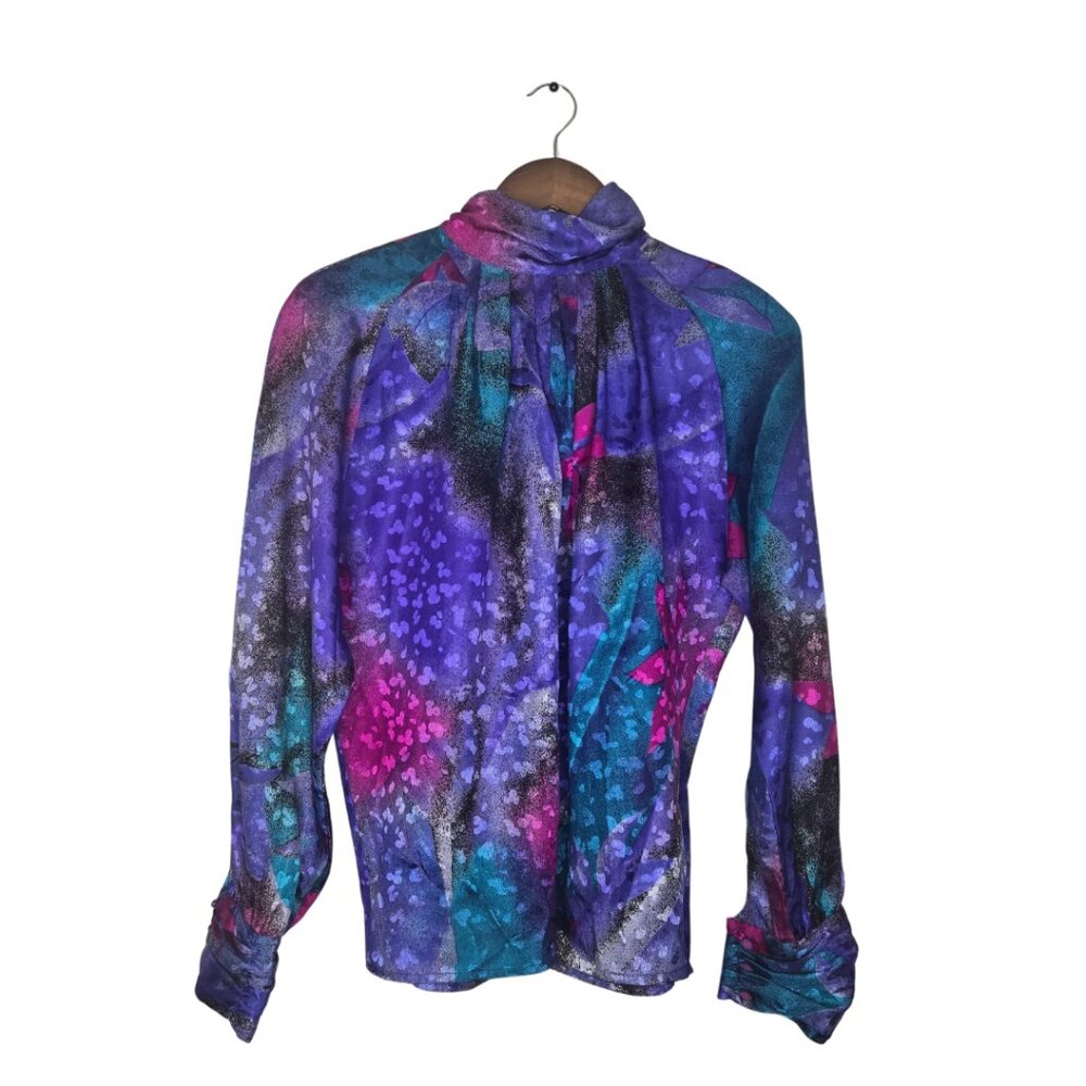 Vintage Tess 80s Balloon Sleeve Top